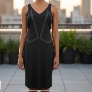 Frank Lyman Design Classic Black Dress